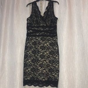 RN Studio by Ronni Nicole Black Dress size 12